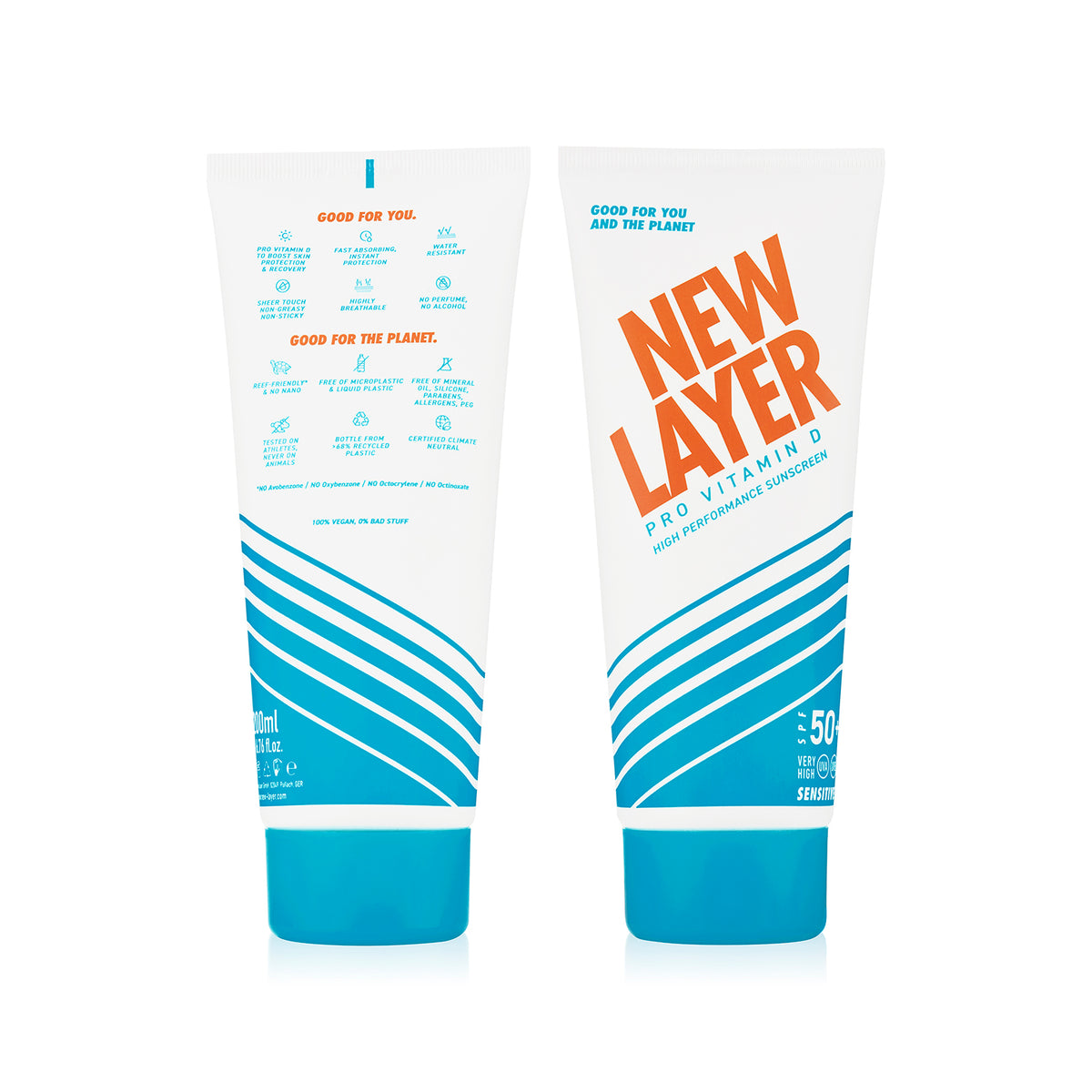 NEW LAYER Pro Vitamin D Sonnencreme SPF50+ SENSITIVE